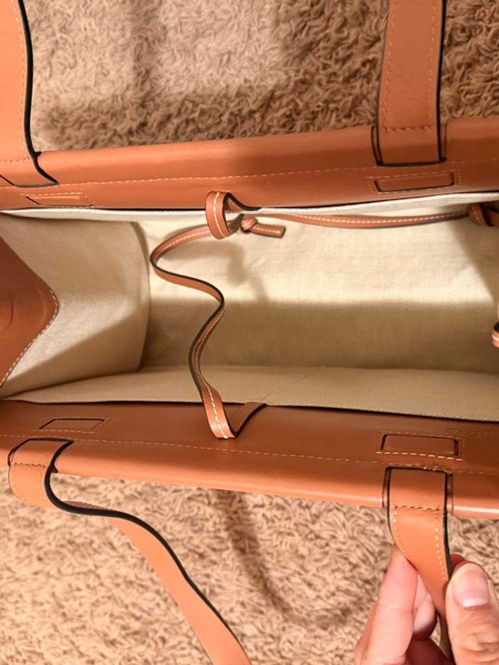 LOEWE Paula’s Ibiza Small Cushion Tote Bag - Picture 7 of 14
